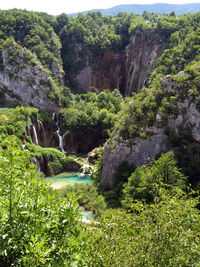 Scenic view of river