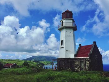 Lighthouse against sky