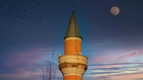 Low angle view of building against sky