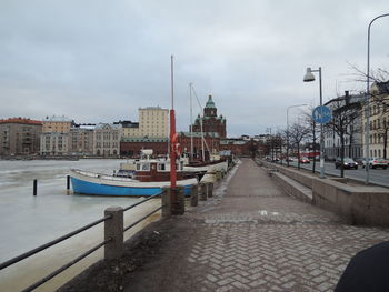 Panoramic view of city against sky