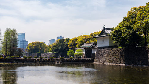 View of cityscape against sky