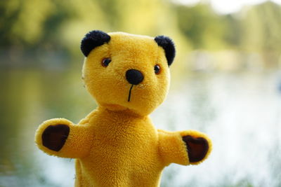 Close-up of stuffed toy