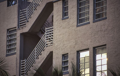 Low angle view of residential building