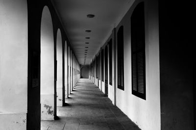 Corridor of building