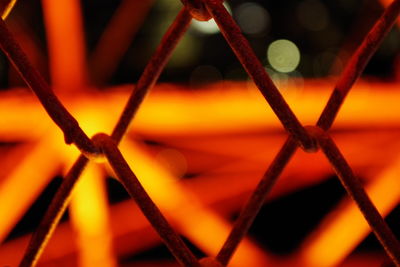 Full frame shot of metal fence