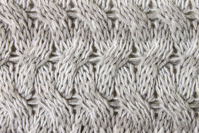 Full frame shot of knitted cloth