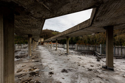 Abandoned hotel