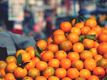 Close-up of fruits for sale at market stall