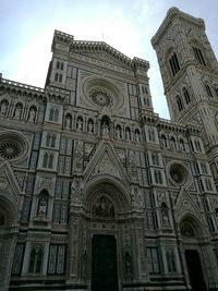 Low angle view of cathedral against sky