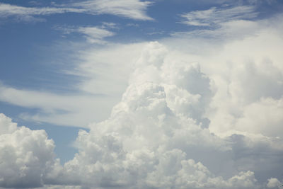 Low angle view of cloudscape
