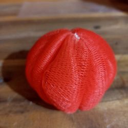 High angle view of hat on table