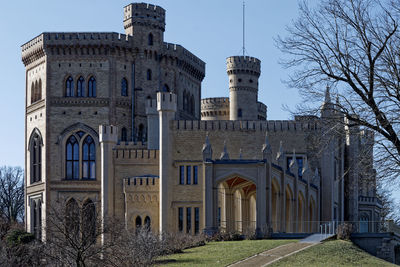 View of old building against sky