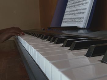 Man playing piano