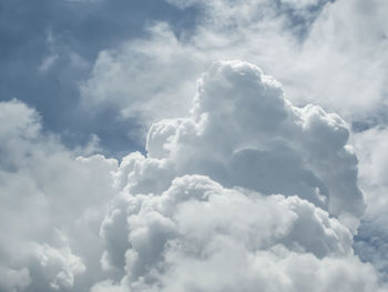 Low angle view of clouds in sky