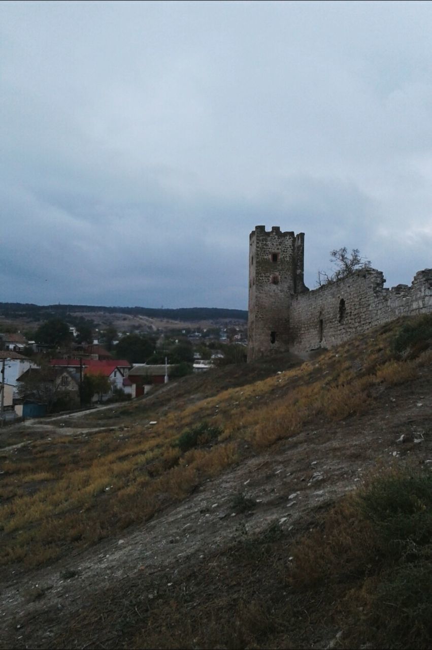 FORT ON CASTLE AGAINST SKY