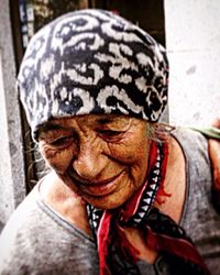 Close-up portrait of an animal