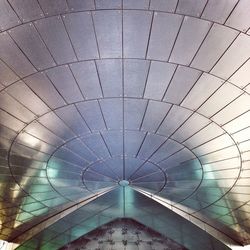 Interior of tunnel