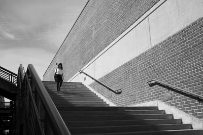 Low angle view of staircase