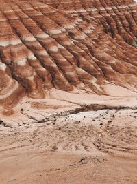 Full frame shot of rocks on land