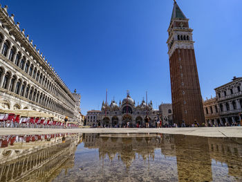 View of st. mark square in venice