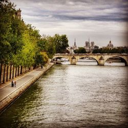 Bridge over river