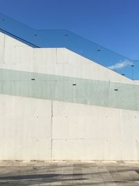 View of building against blue sky