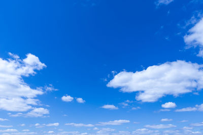 Low angle view of clouds in sky