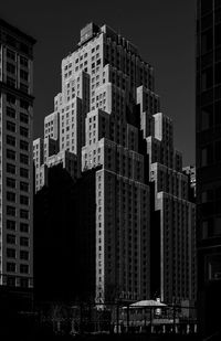 Modern buildings in city