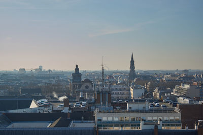 View of buildings in city