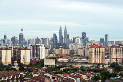 View of cityscape against sky