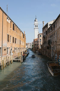 Grand canal amidst buildings in city