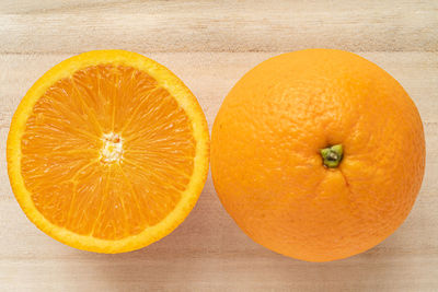 Close-up of orange slices