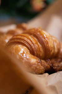 Close-up of dessert on table