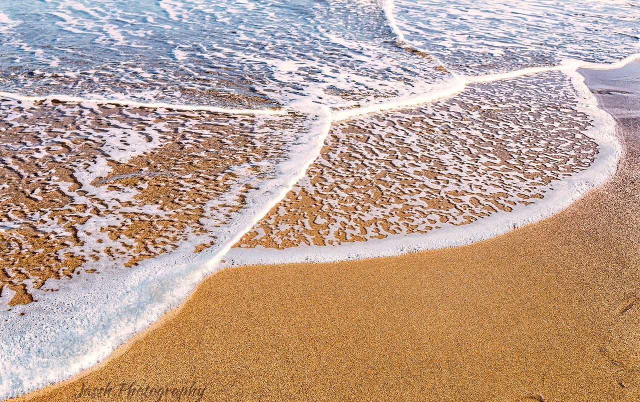 WAVES ON BEACH