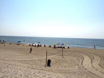 People on beach