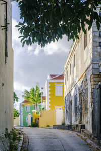 Street amidst buildings in city