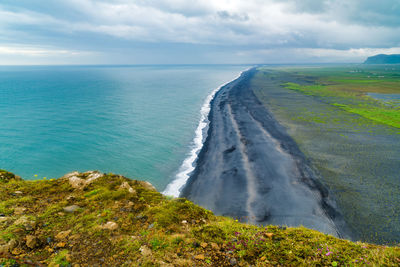 Panoramic view of sea against sky