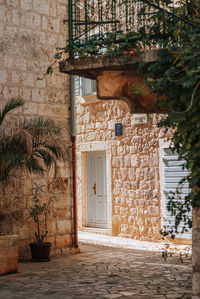 View of old building