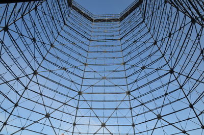 Low angle view of built structure against sky