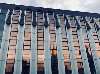 Low angle view of building against sky