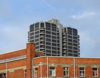 Low angle view of office building