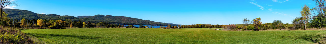 Panoramic view of landscape against sky