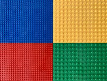 Multicolor lego template for background.