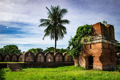 A ruin historical red fort i captured this image from naraongonj, bangladesh