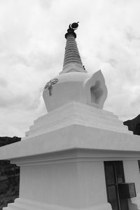 Low angle view of temple