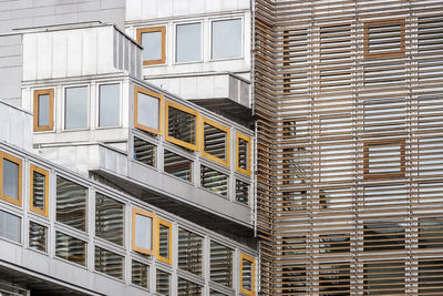 Full frame shot of modern building