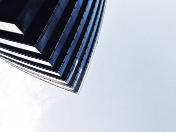 Low angle view of modern building