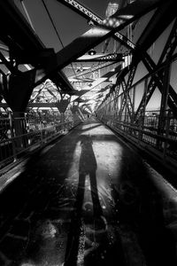 View of bridge in city