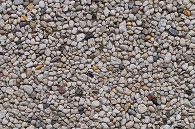 Full frame shot of pebbles