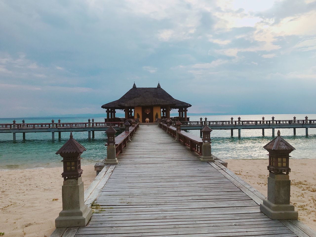 PIER OVER SEA